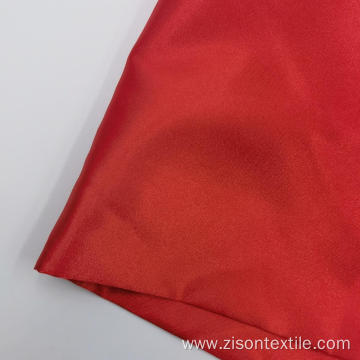 Girls Polyester Plain Orange Spandex Satin Dress Fabrics